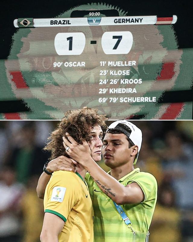 9年前的今天，世界杯半决赛德国7比1狂胜巴西(世界杯德国巴西)