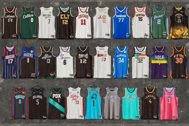 NBA又发布了29套新球衣，但千万别把他们都当成“样子货”(篮球衣)