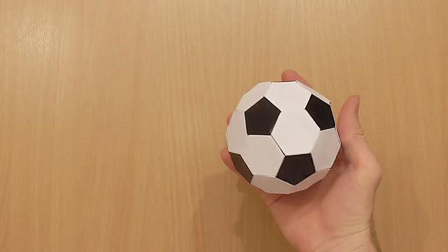 手工制作足球的方法，难度2颗星，简单又有创意（步骤2-1）(足球创意)