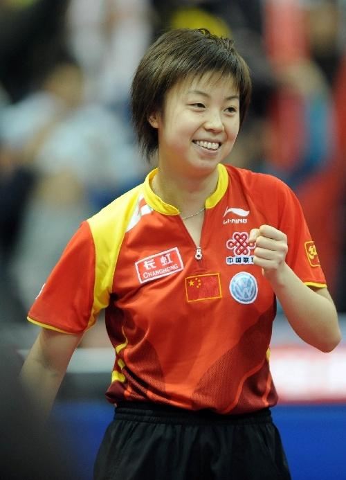 中国十大女子乒乓球运动员(女乒乓球员)