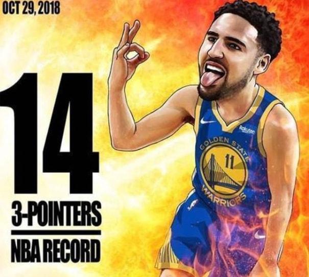NBA八大三分纪录：库里只差15记三分，将超越雷阿伦成历史三分王(篮球三分)