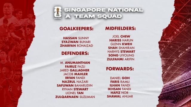 足球报：新加坡名单中“99后”达11人 主帅表态要提升朝气(足球11人)