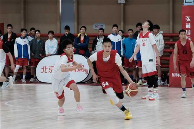 2024年北京市体育传统项目学校篮球比赛开赛(篮球会)