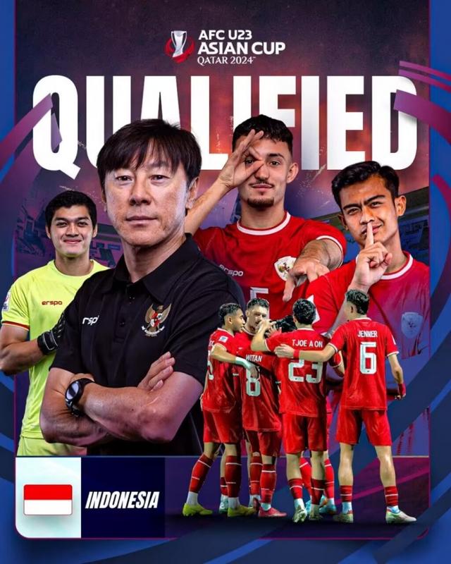 津媒：印尼、越南均晋级U23亚洲杯八强，亚洲足球版图已明显变化(亚洲杯足球)