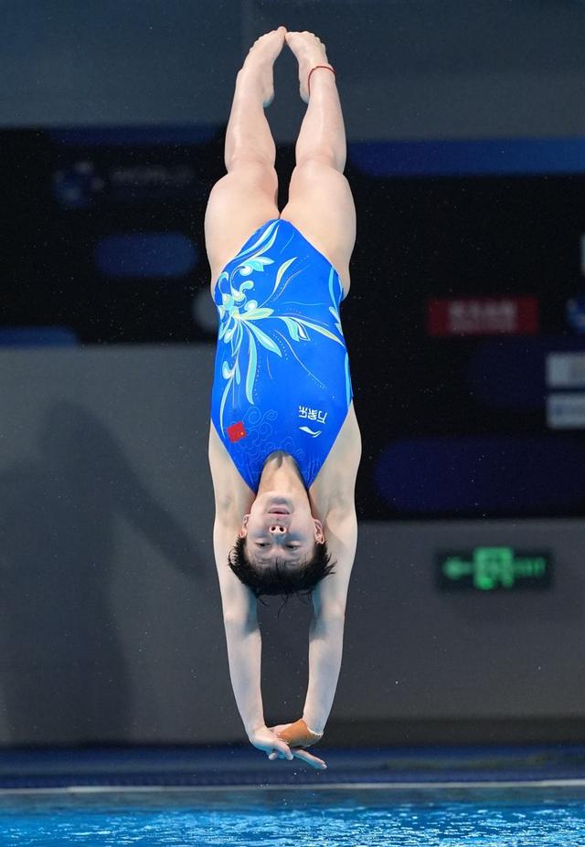 跳水——世界杯总决赛：陈艺文女子3米板夺